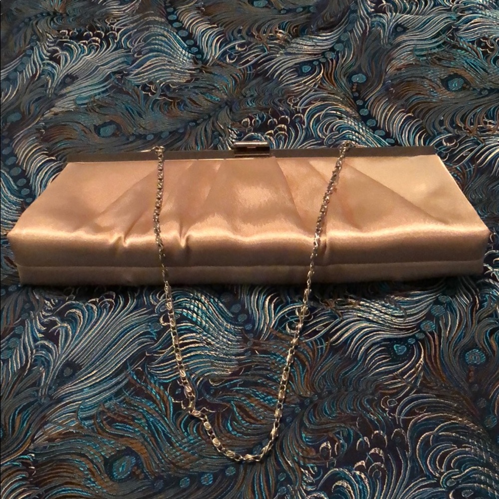 Jessica McClintock Satin Clutch